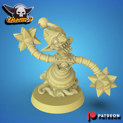 Botlins Team - 16 High-Quality 3D Print Miniatures  Goblin Team | Blood Fantasy Football Bowl | Calaverd3D