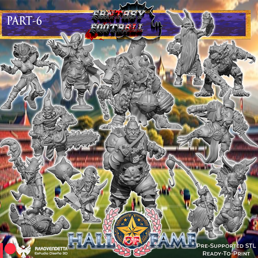 Hall of Fame 6 - Star Players Bundle High Quality Miniatures Rakovendetta