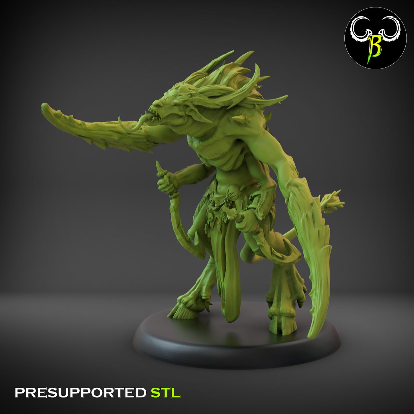 Herd Mutants - Fallen Beast - Chaos Army - Clay Beast Creations - TheMajorLab