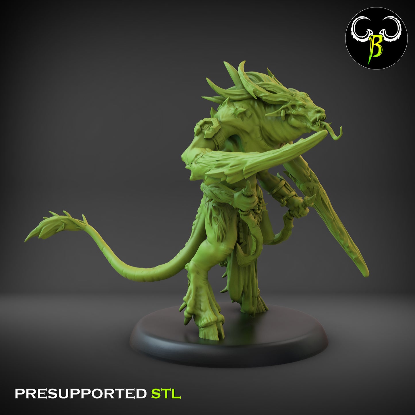 Herd Mutants - Fallen Beast - Chaos Army - Clay Beast Creations - TheMajorLab