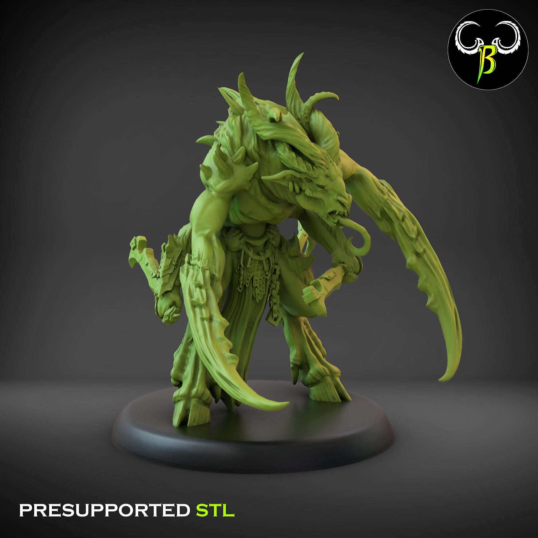 Herd Mutants - Fallen Beast - Chaos Army - Clay Beast Creations - TheMajorLab