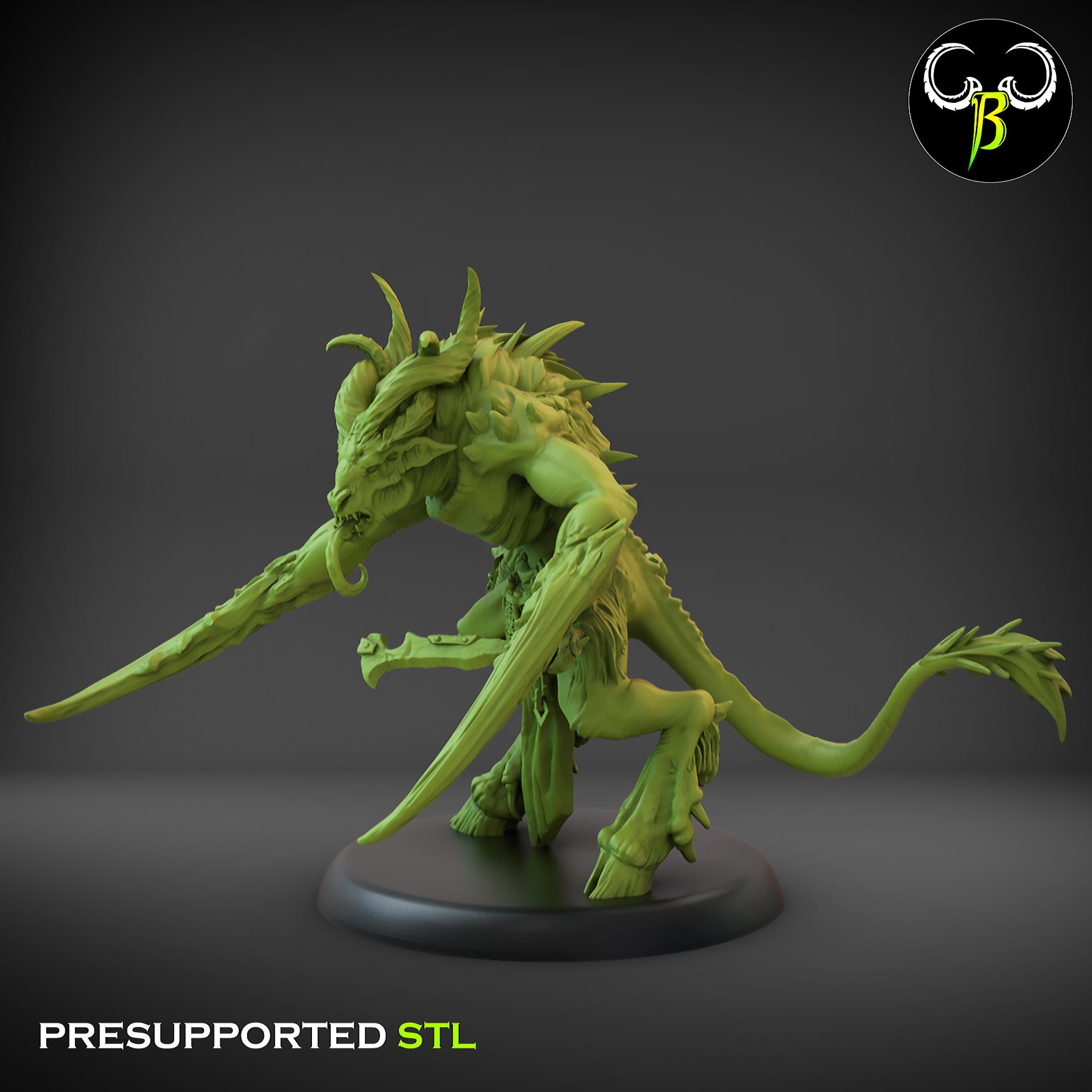 Herd Mutants - Fallen Beast - Chaos Army - Clay Beast Creations - TheMajorLab