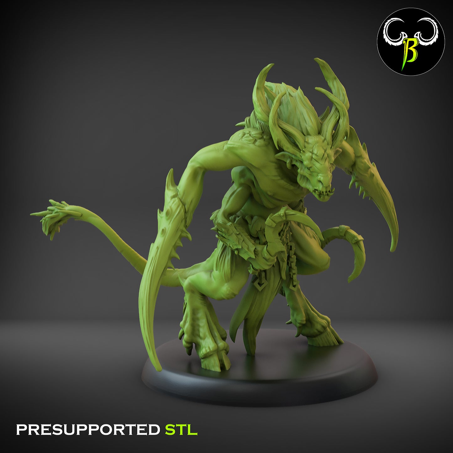 Herd Mutants - Fallen Beast - Chaos Army - Clay Beast Creations - TheMajorLab