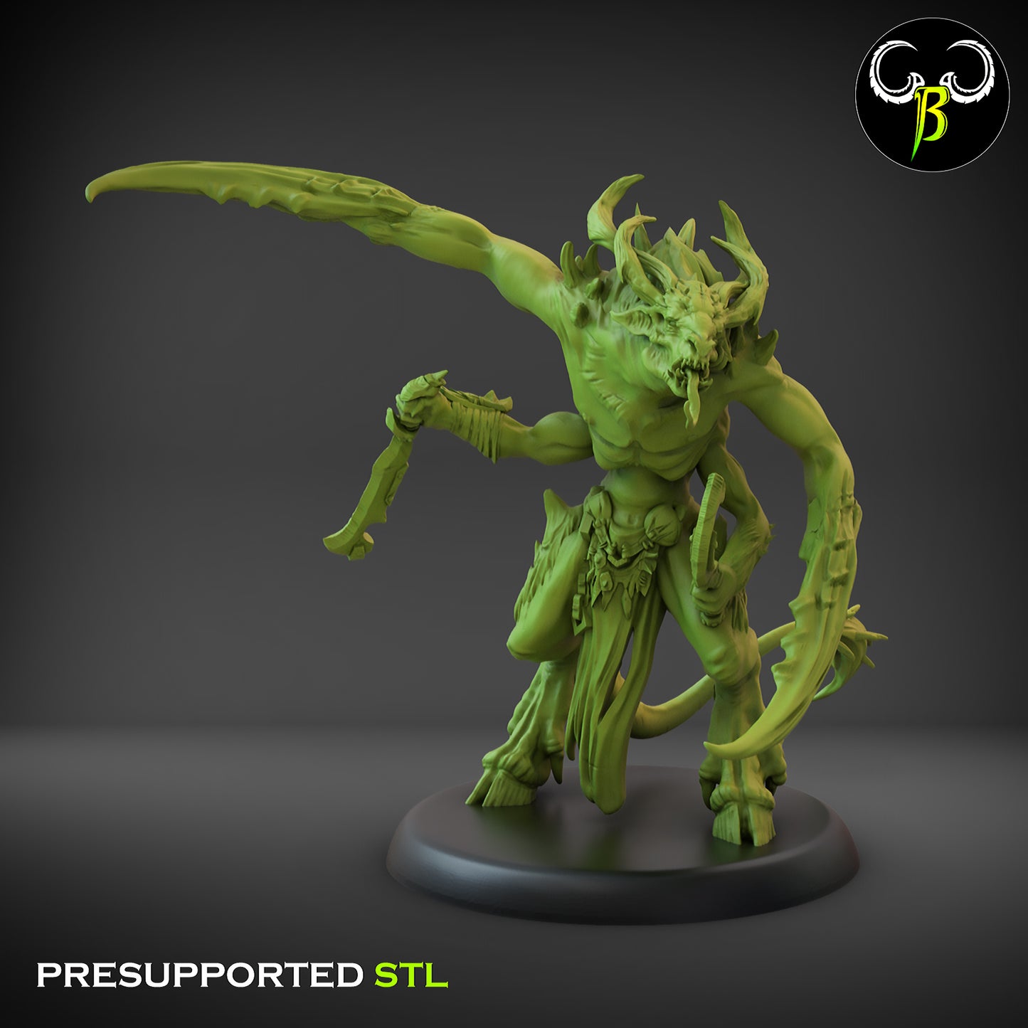 Herd Mutants - Fallen Beast - Chaos Army - Clay Beast Creations - TheMajorLab