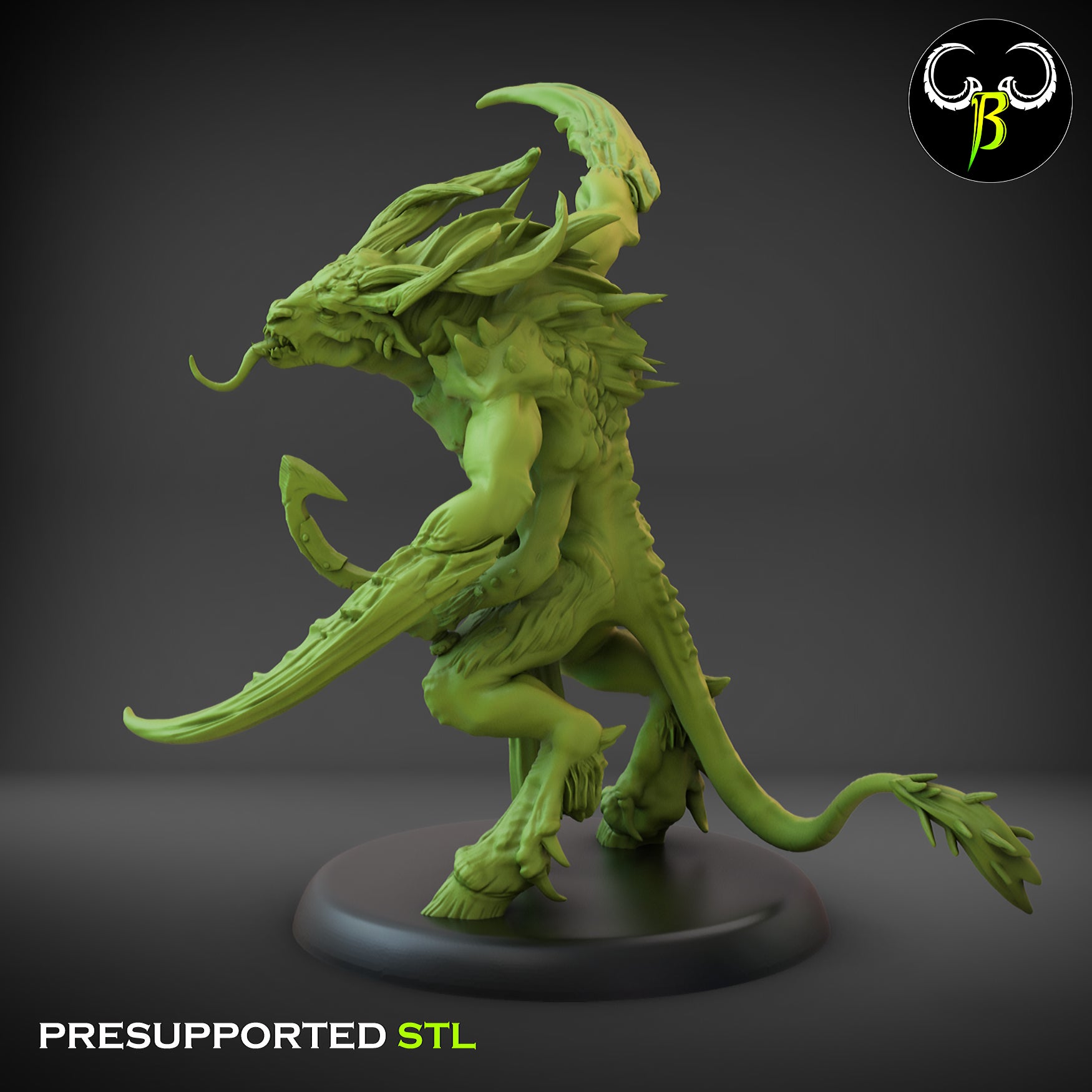 Herd Mutants - Fallen Beast - Chaos Army - Clay Beast Creations - TheMajorLab