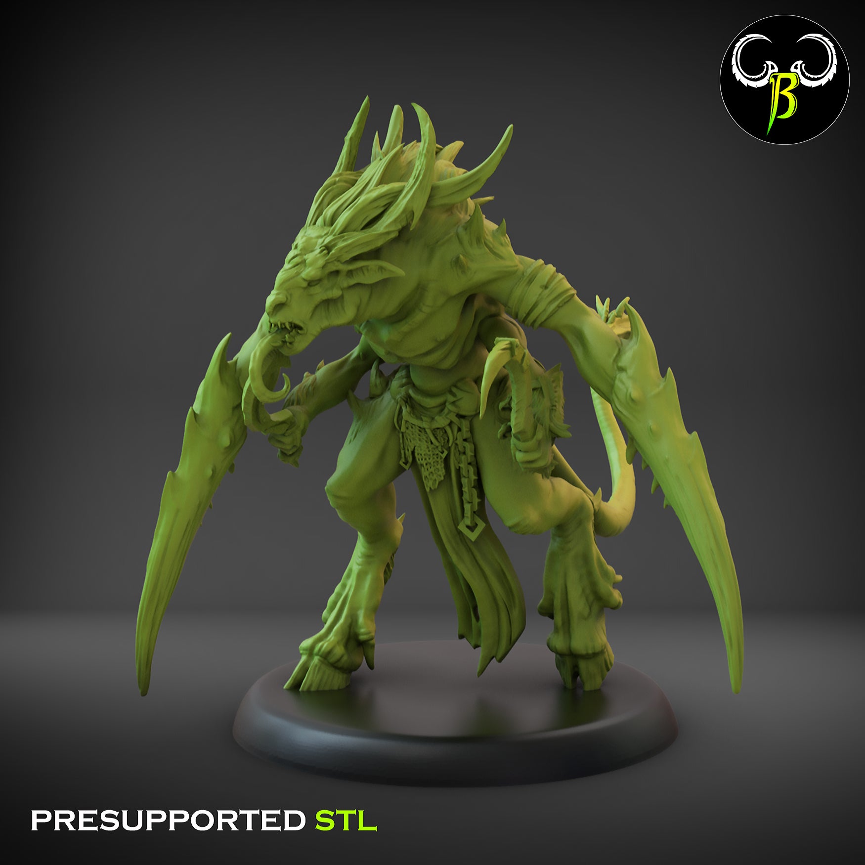 Herd Mutants - Fallen Beast - Chaos Army - Clay Beast Creations - TheMajorLab