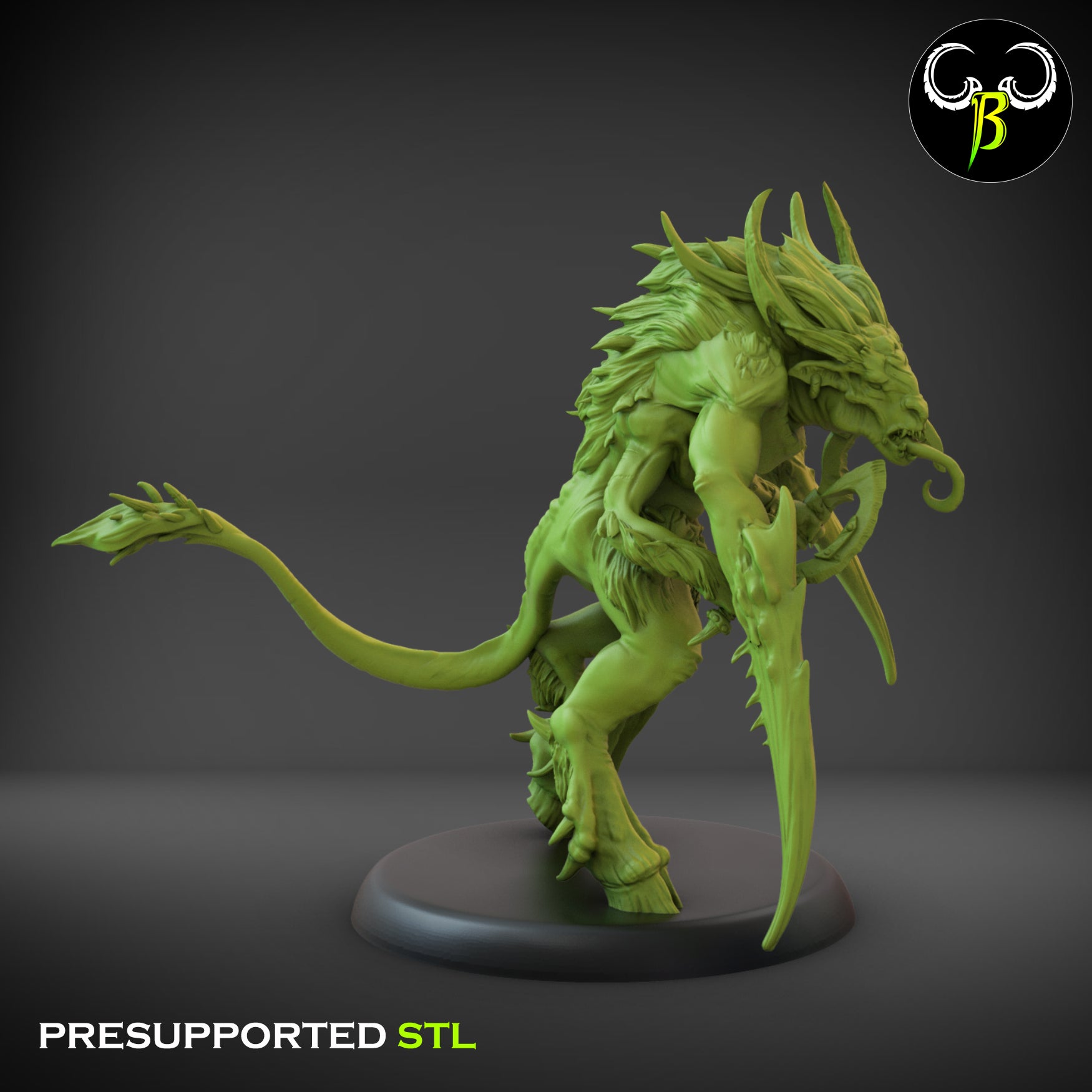 Herd Mutants - Fallen Beast - Chaos Army - Clay Beast Creations - TheMajorLab