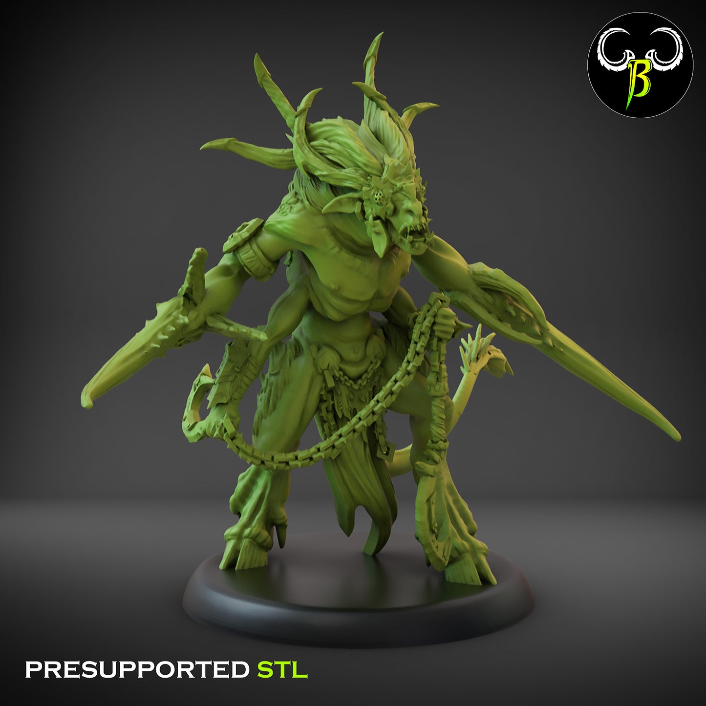 Herd Mutants - Fallen Beast - Chaos Army - Clay Beast Creations - TheMajorLab