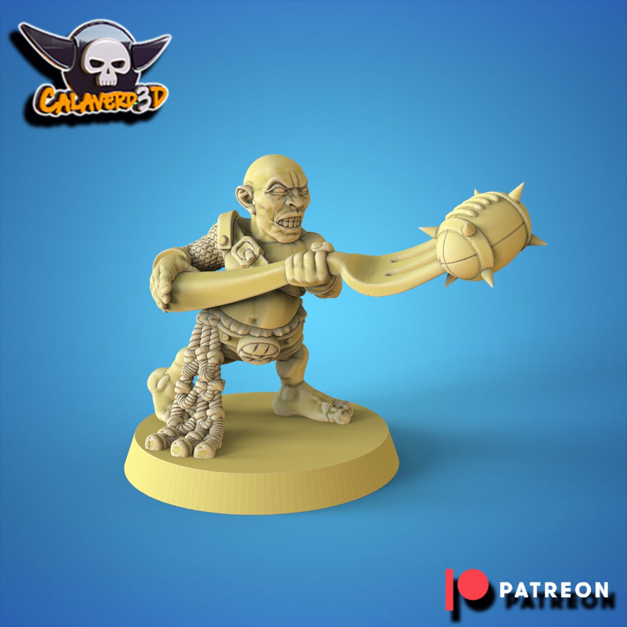 Halfdiators Halfling Team for Fantasy Football Miniature Tabletop Game Calaverd3D