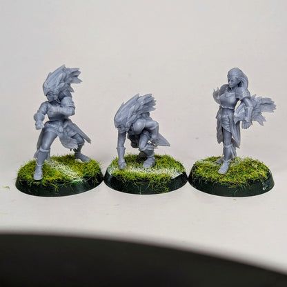 Amazon Team Fantasy Football with Staff, Star Player & Bases UGNI Miniatures - TheMajorLab