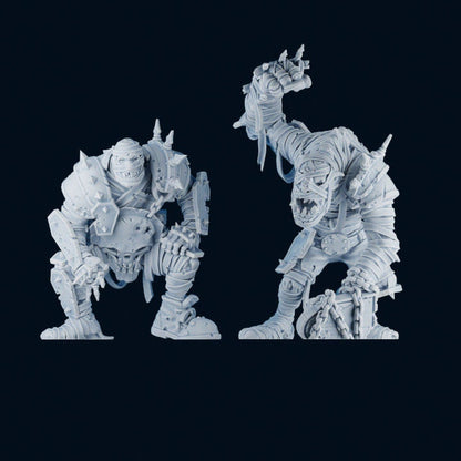 Undead Team Fantasy Football, Necromantic Horror Brutefun Miniatures - TheMajorLab