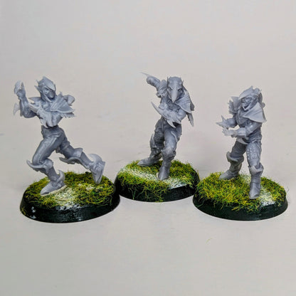 Dark Elf Team & Star player Corvus Cabal Fantasy Football Ugni Miniatures - TheMajorLab