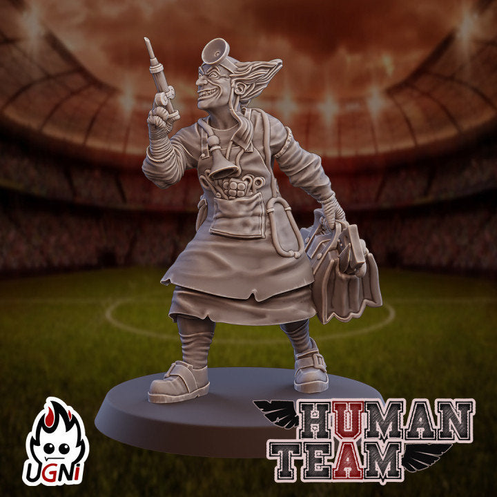 Human Apothecary | Apothecary for Fantasy Football UGNI Miniatures - TheMajorLab