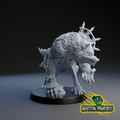 Werewolf | Star Player for Fantasy Football Brutefun Miniatures - TheMajorLab