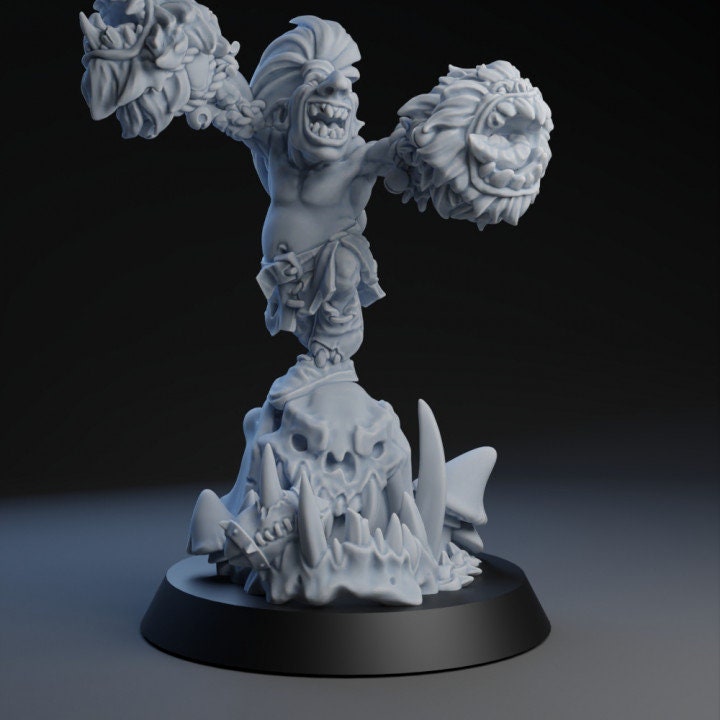 Goblin Cheerleader | Fantasy Football Brutefun Miniatures - TheMajorLab