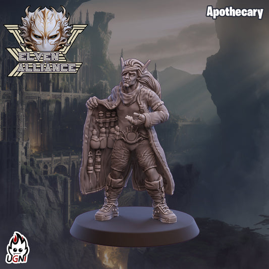 Elven Alliance Apothecary | Apothecary for Fantasy Football UGNI Miniatures - TheMajorLab