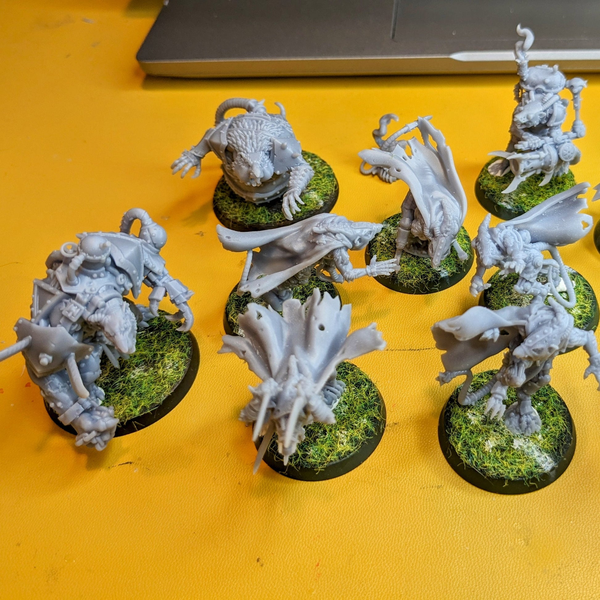 Tech-Rats Ratmen Team Fantasy Football miniature tabletop game Brutefu – TheMajorLab