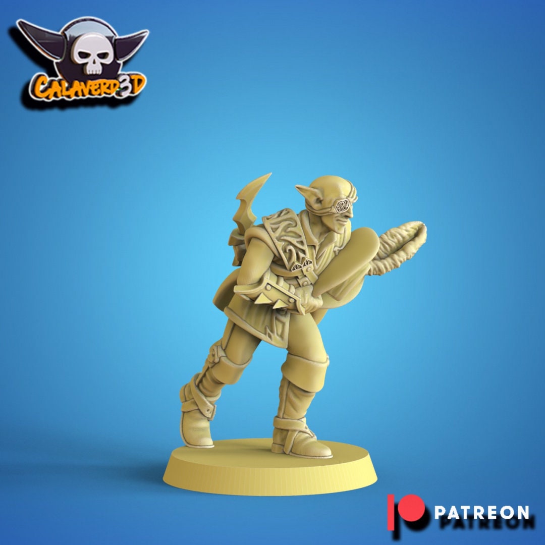 Dark Elf Team Fantasy football Calaverd3D - TheMajorLab