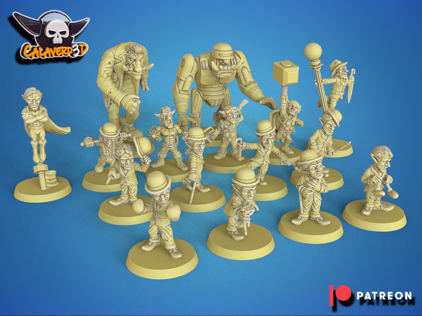 Goblins Team Fantasy Football Calaverd3D - TheMajorLab