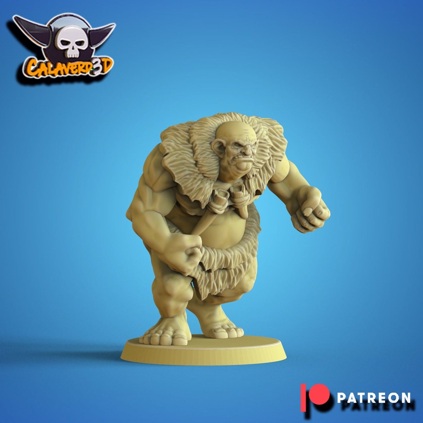 Primal Ogres Team Fantasy Football Calaverd3D - TheMajorLab