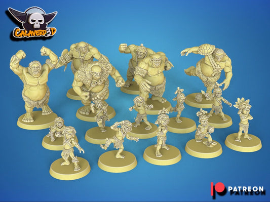 Primal Ogres Team Fantasy Football Calaverd3D - TheMajorLab