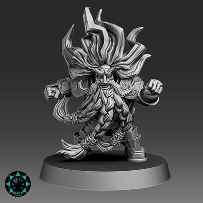 White Dwarf | Dwarf Star Player for Fantasy Football Realms of paths - TheMajorLab