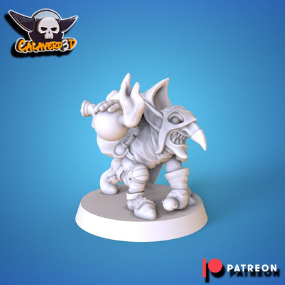 Goblin Bombardier Star Player Fantasy Football Calaverd 3D - TheMajorLab