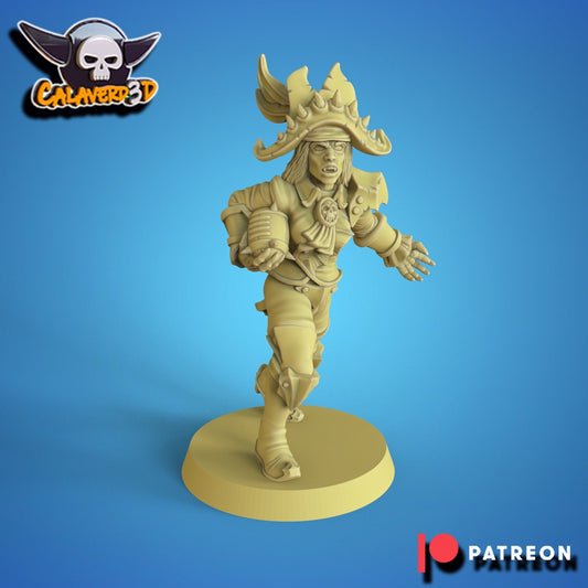 Captain Vampire  Star Player Fantasy Football  Calaverd 3D - TheMajorLab