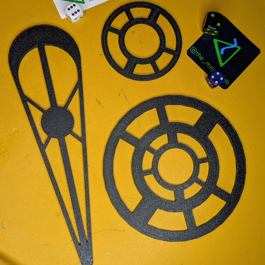 Warhammer The Old World Flames and Blasts Template