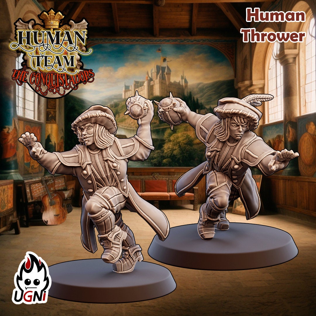 Human Team | Fantasy football  UGNI Miniatures - TheMajorLab