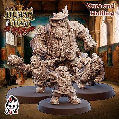 Human Team | Fantasy football  UGNI Miniatures - TheMajorLab