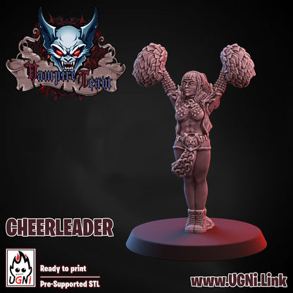 3x Vampire Cheerleaders | Fantasy football UGNI Miniatures - TheMajorLab