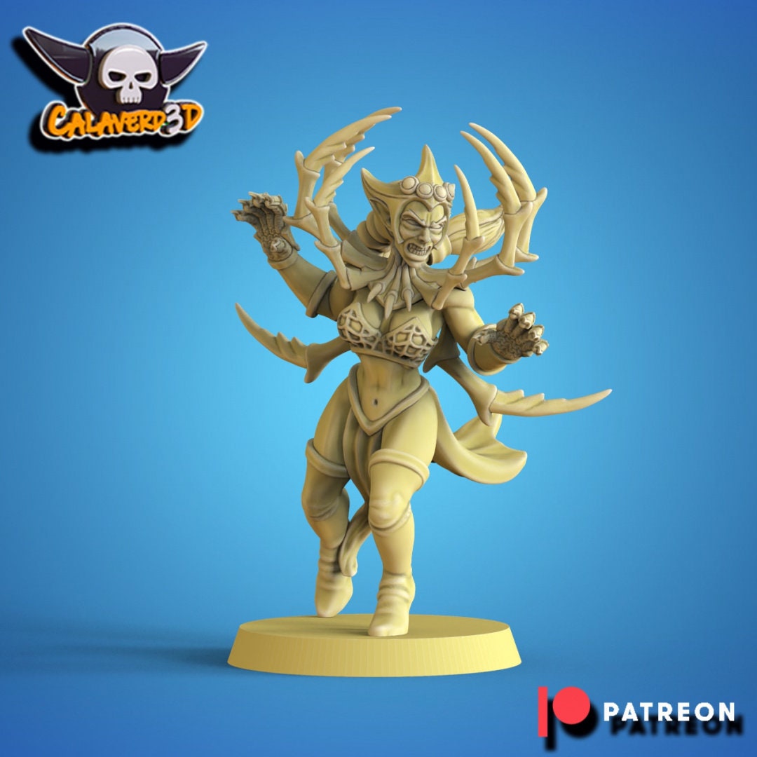 Dark Elf Team Fantasy football Calaverd3D - TheMajorLab