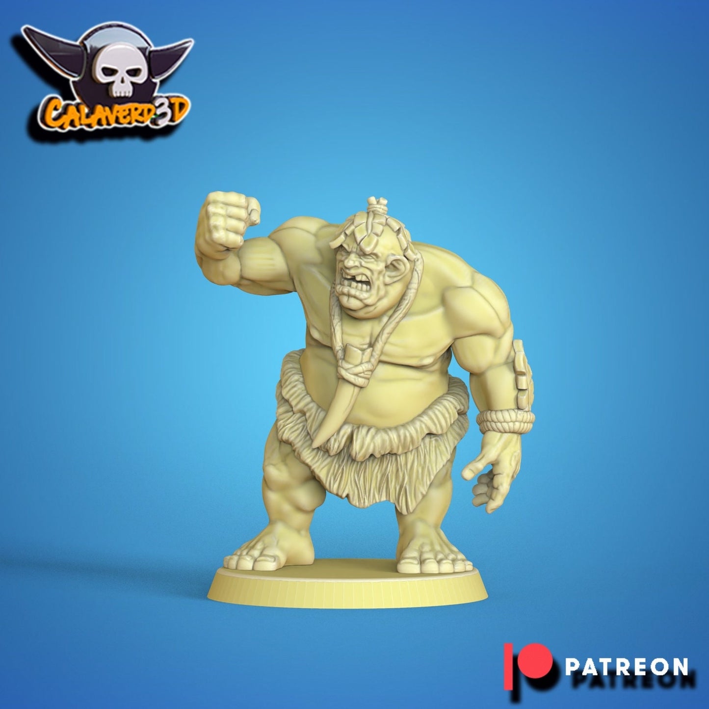 Primal Ogres Team Fantasy Football Calaverd3D - TheMajorLab