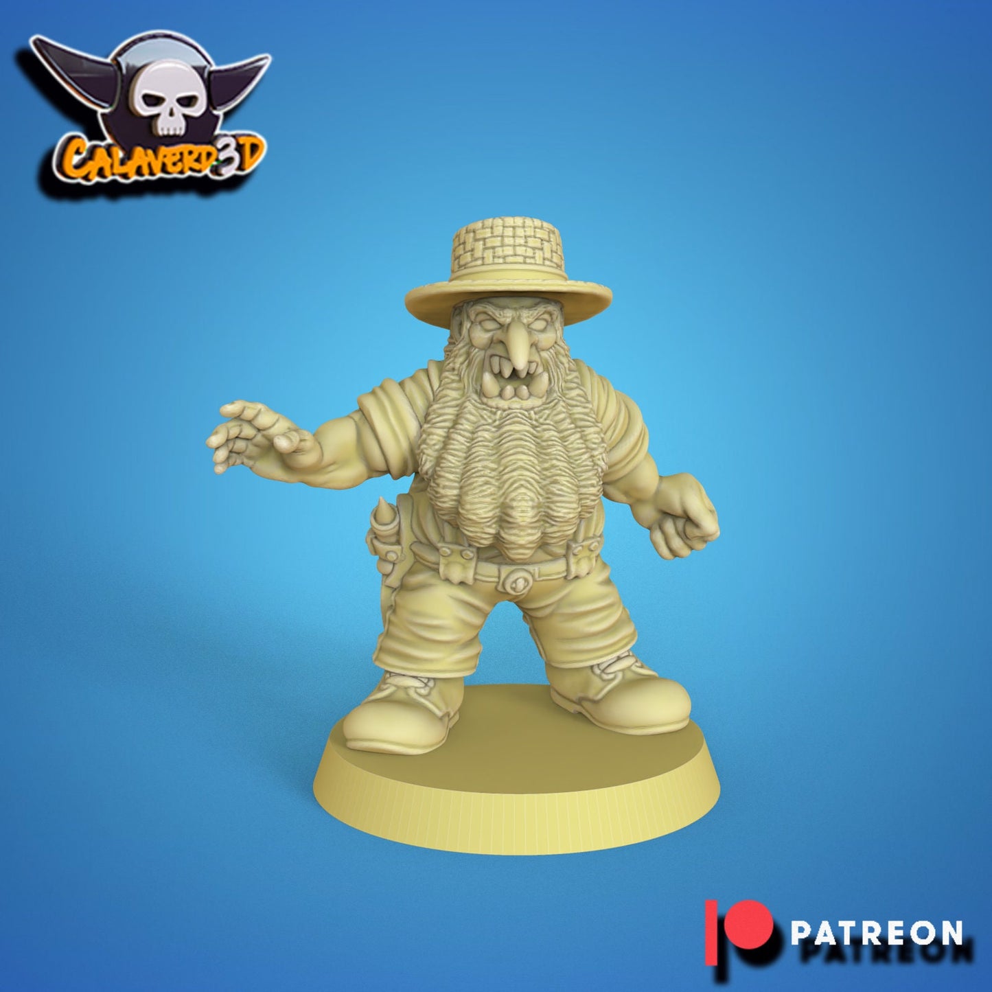 Chaos Dwarf Team Fantasy Football Calaverd3D - TheMajorLab