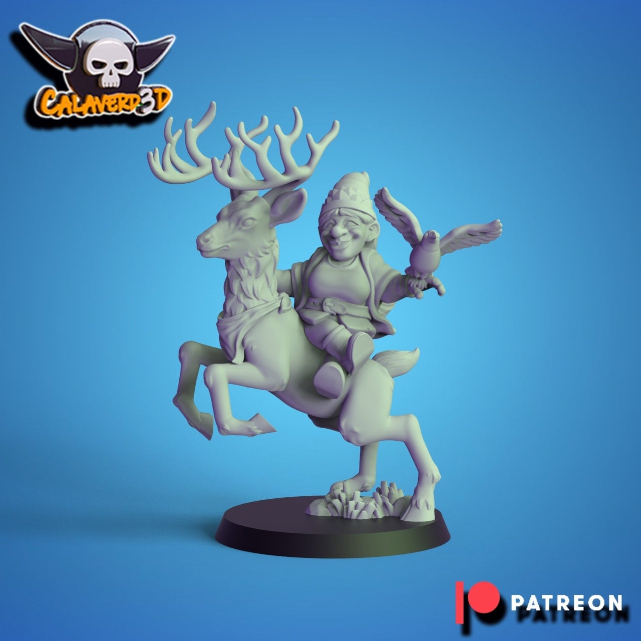 Gnome Star Player Fantasy Football Calaverd 3D - TheMajorLab