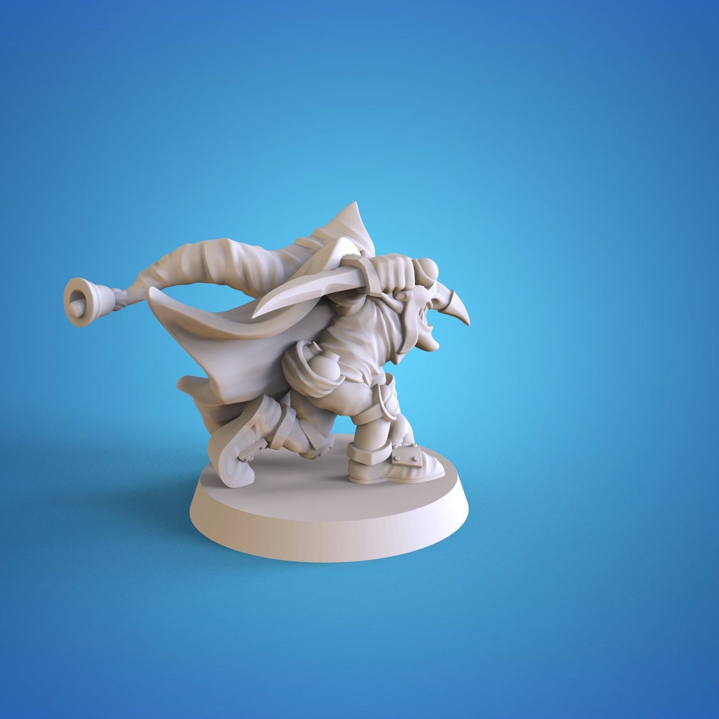 Goblin Bombardier Star Player Fantasy Football Calaverd 3D - TheMajorLab