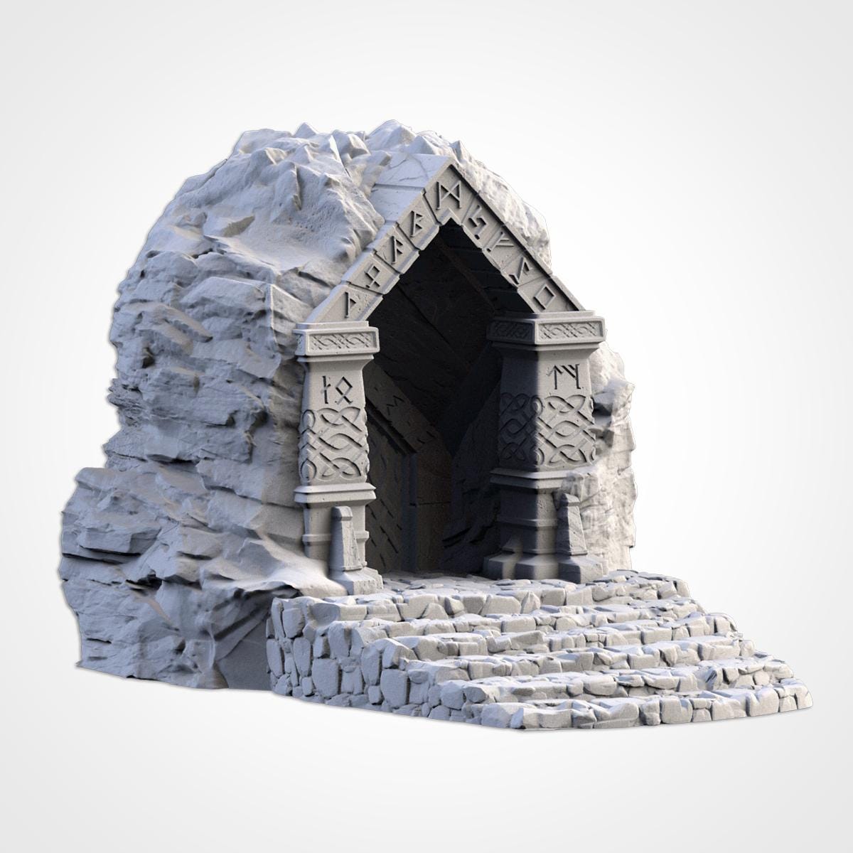 Tabletop Terrain Dwarves Ruins for Warhammer Age of Sigmar aos 4th edition 40k Dungeons and Dragons wargame mordheim Txarli Factory