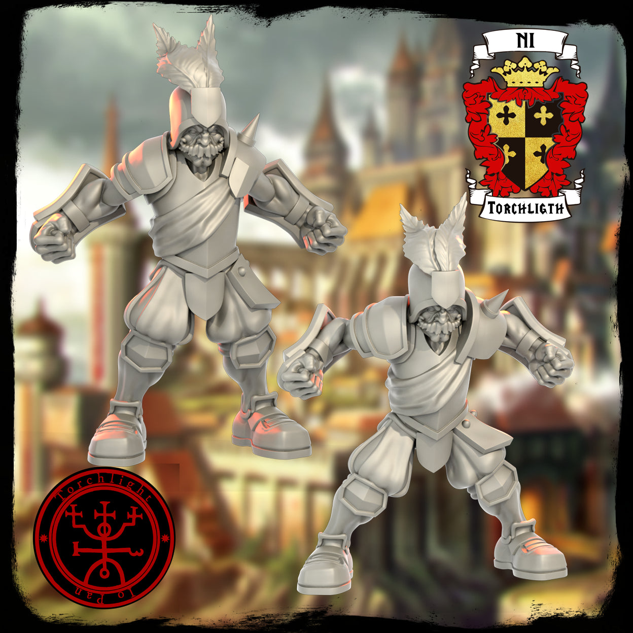 NI Nobility Team for Fantasy Football miniature Tabletop Game Torchlight Models