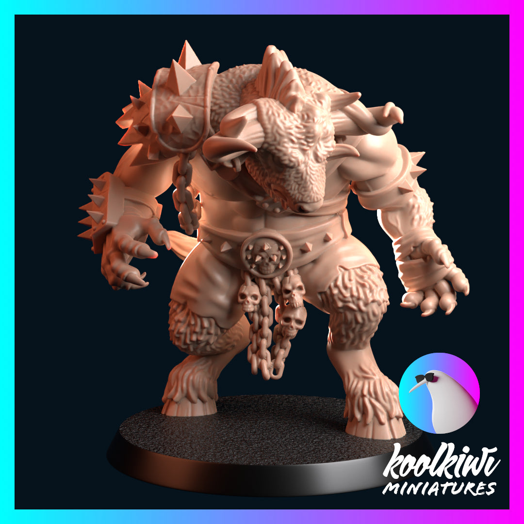 Tainted Outcast Chaos Team for Fantasy Football Miniature Tabletop Game Kool Kiwi