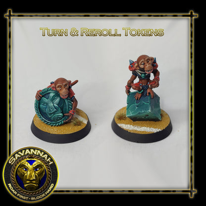 Savannah Blorc Brute Orcs Team for Fantasy Football Miniature Tabletop Game Galladur