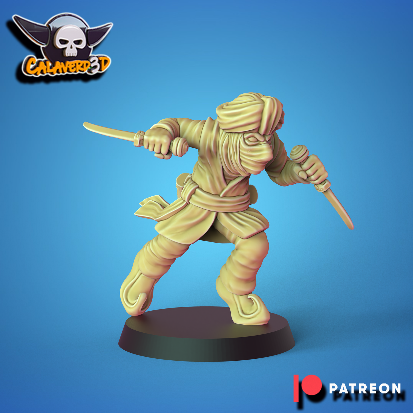 Arabian Nights Chaos Dwarf Team Fantasy Football Calaverd3D