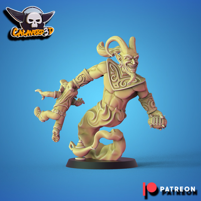 Arabian Nights Chaos Dwarf Team Fantasy Football Calaverd3D