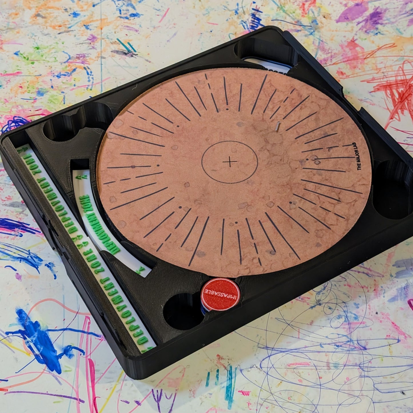 Wargame Organizer - Dice Holder, Objectives and Tokens all in one place