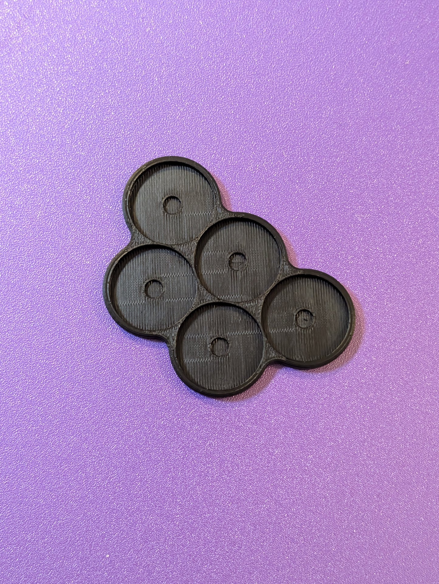 Round Movement Tray 25mm 32mm 40 mm – Movement Trays for Tabletop Games, Warhammer, Age of Sigmar, 40k, Horus Heresy with magnet hole