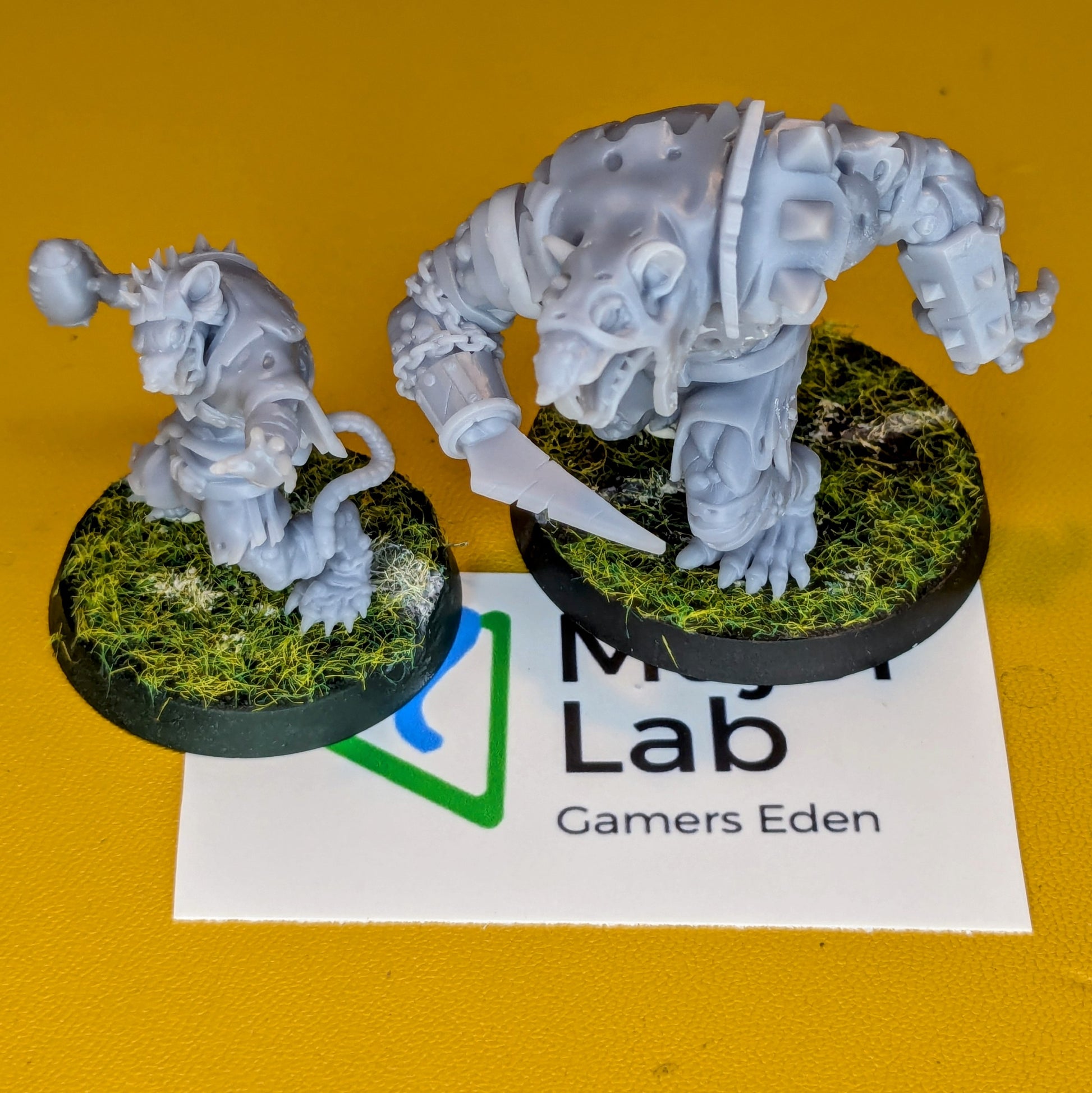 Rat men team The Rodents Plague Fantasy Football miniature tabletop ga – TheMajorLab