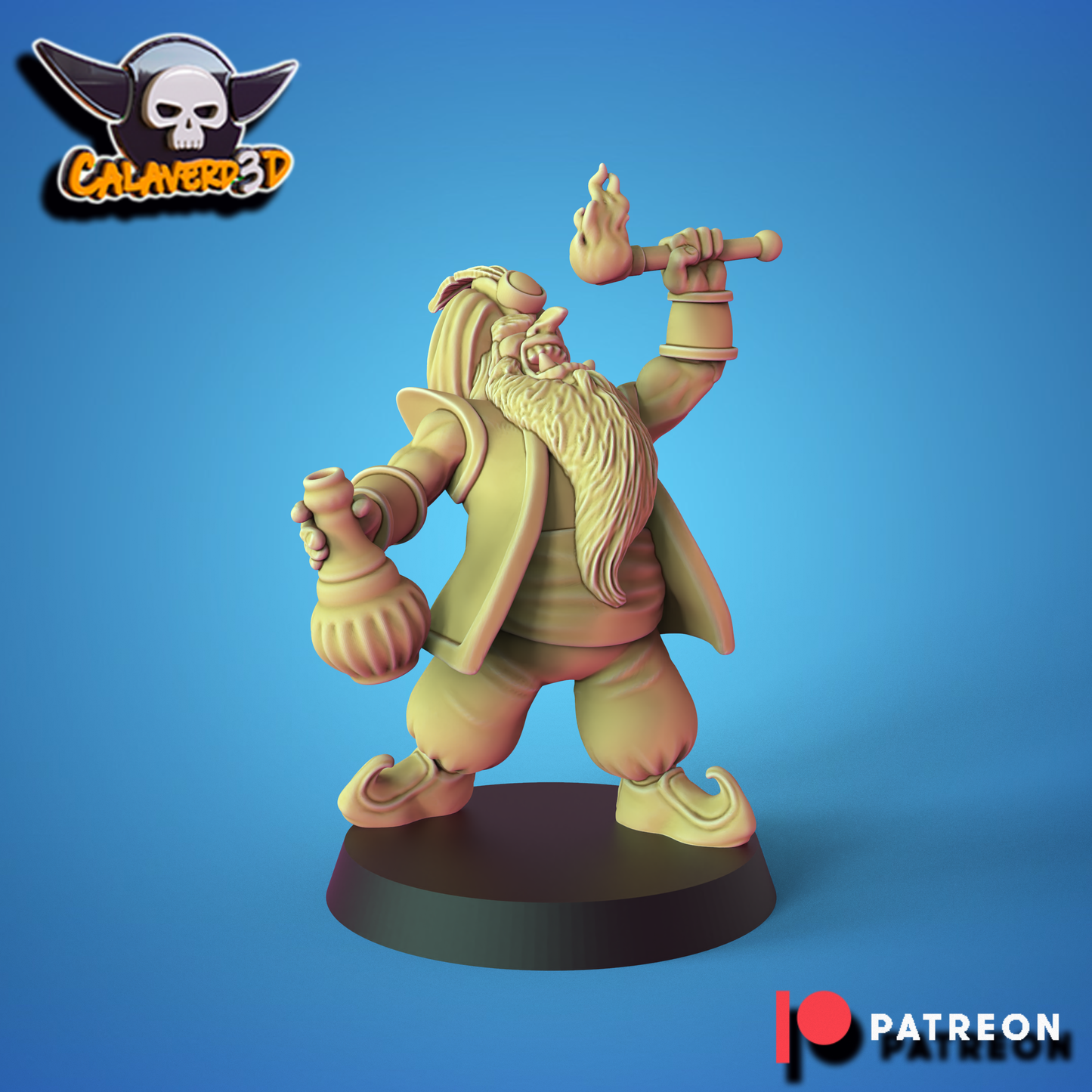 Arabian Nights Chaos Dwarf Team Fantasy Football Calaverd3D