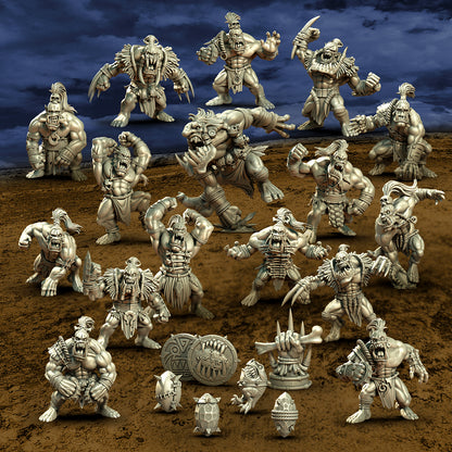 Savage Orcs Team Fantasy Football Punga Miniatures