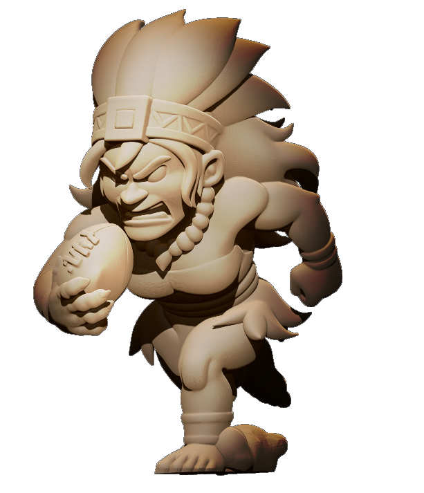 Chibi Amazons – Amazon Fantasy Football Team – High Quality Resin Miniatures – Big Head Chibi