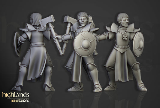Sisters of Saint Helena – Mordheim Warband Miniatures by Highlands Miniatures | Modular 3D Printed for Fantasy & Grimdark Skirmish Games